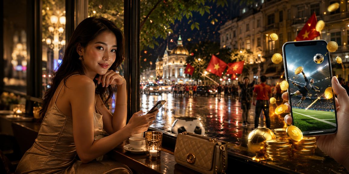 Người dùng Hà Nội đọc phân tích kèo bóng đá bên tách cà phê buổi sáng